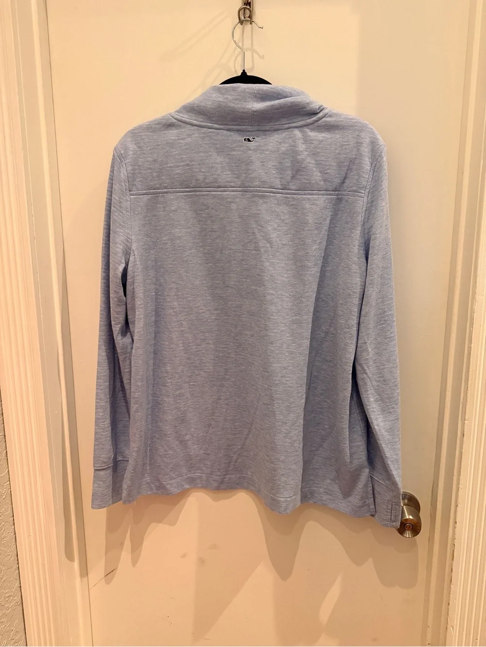 Vineyard Vines Coastal Stripe Cowl Neck Pullover Medium Preppy Coastal‎ Beachy - Picture 5 of 7